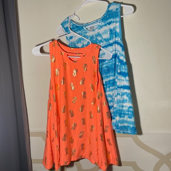 wonder nation Tops - Wonder Nation Patterned Shirt Bundle (1 Sky Theme + 1 Pineapple Theme) - Size XL
